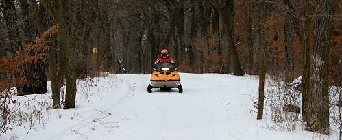 Willmar, Kandiyohi County, Minnesota - Snowmobiling Conditions