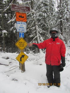 Snowmobile Trail signs 12-2013 Tom Steeno Sno-Drovers