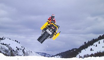 Snowmobile Stanley, Idaho